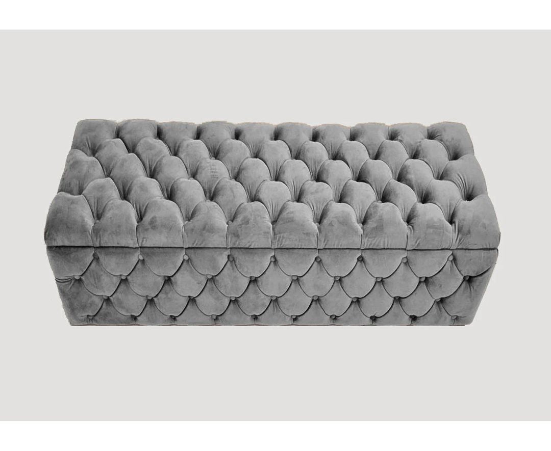 Spanish Upholstery Style Blanket Box