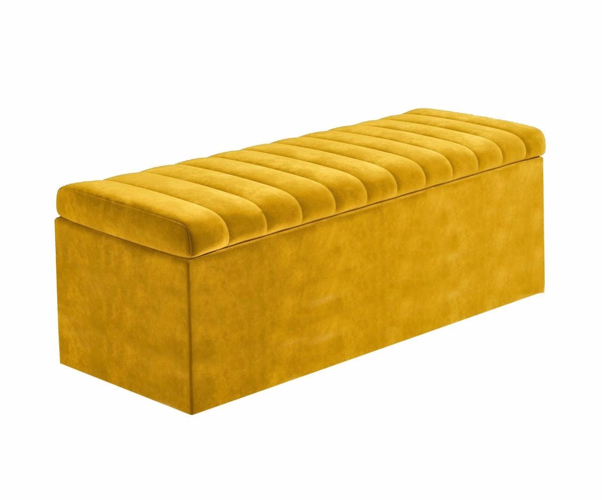 Ellis linens velvet Blanket Box