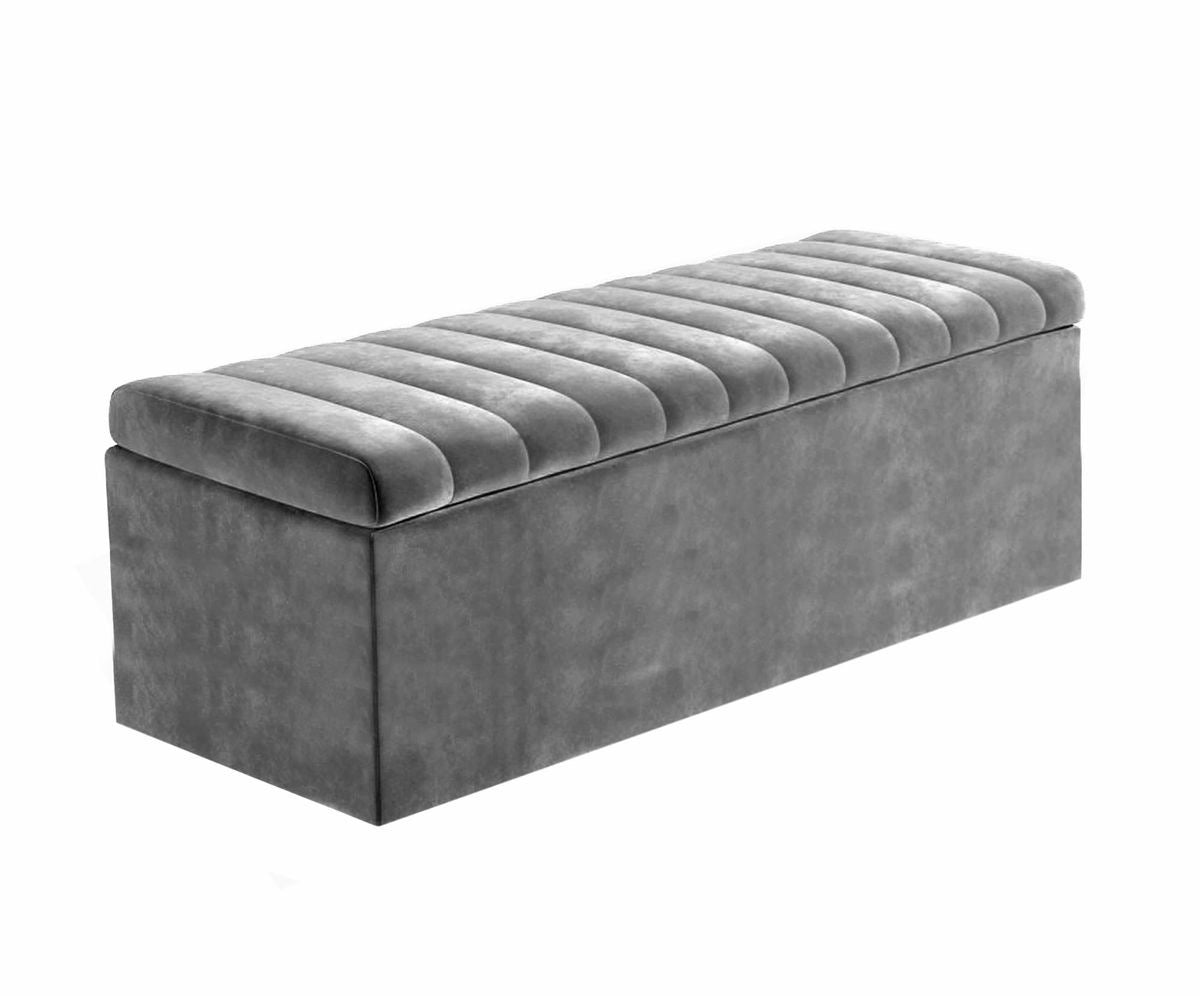 Ellis linens velvet Blanket Box