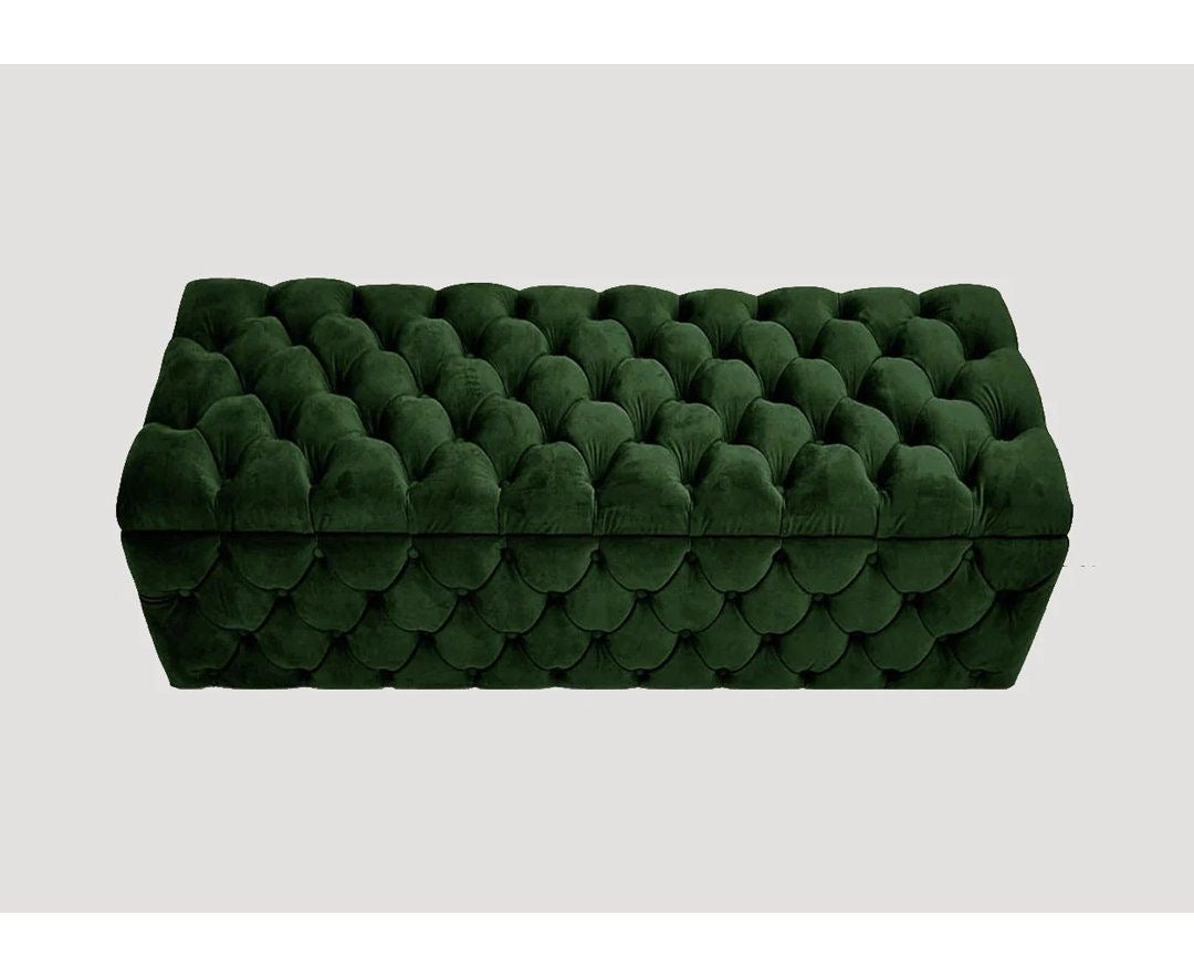 Spanish Upholstery Style Blanket Box